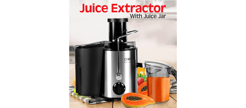 Cyber Juice Extractor With 0.6 Litter Juice Jar, CYJ-1731