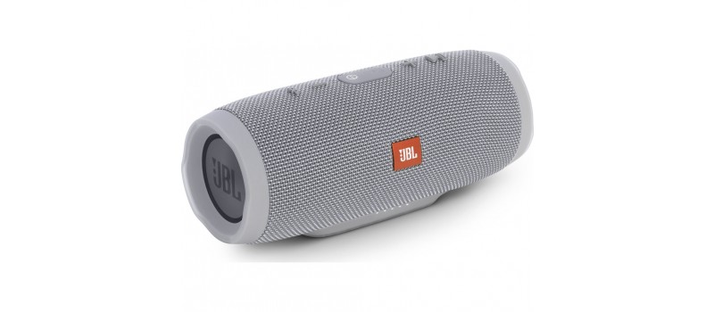 JBL Charge 3 Portable Bluetooth Wireless Speaker - Grey