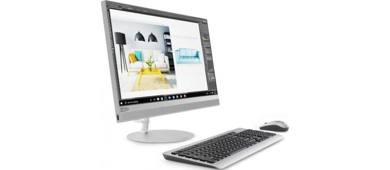 Lenovo IdeaCentre All-in-One Desktop 520-22IKU-F0D5008RAX Silver
