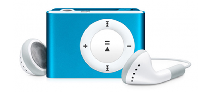  MP3 Shuffle Player [Green, Purple, Orange, Silver, Blue,Black]