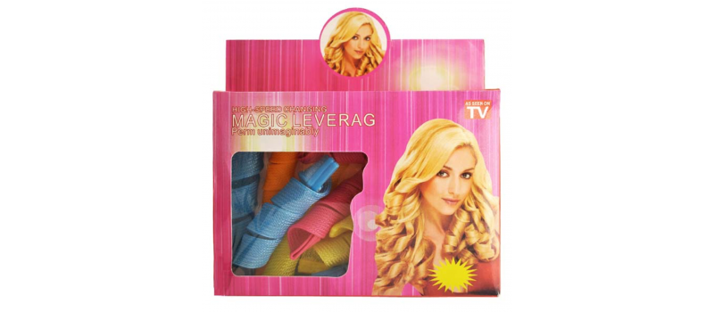 As Seen on TV - Magic Leverag Hair Rollers Curlers 18 pcs