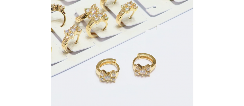 18K Gold Plated earings 