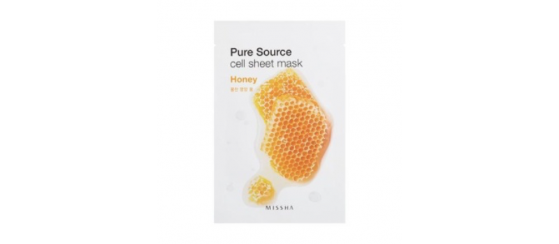 Missha Pure Source Cell Sheet Mask (Honey) 8806185741873