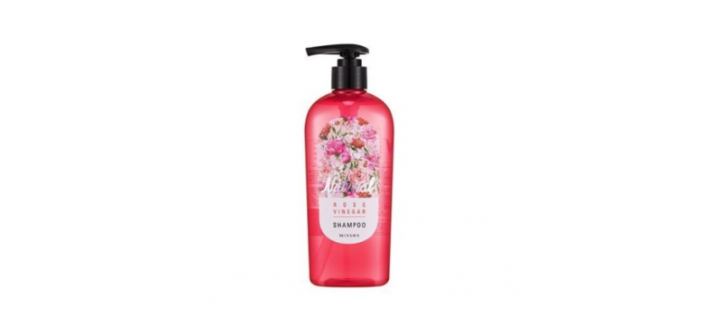 Missha Natural Rose Vinegar Shampoo 8806185761192