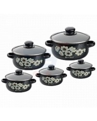 11 pcs casserole set with lid - OE 019