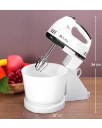 Olympia hand mixer with stand pp bowl - OE 310