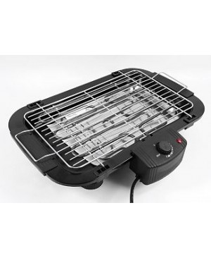 Cyber Electric Barbecue Grill With 3 Adjustable Grill Heights 2000 Watts
