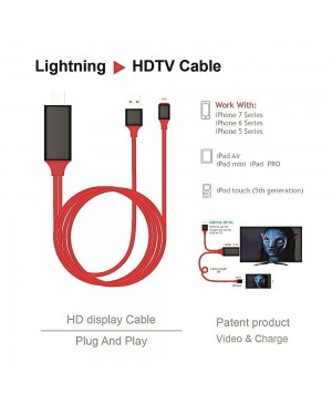2M Light to HDMI 1080P HDTV Cable Adapter