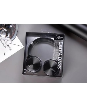 Gjby CA-105 headband metal subwoofer Bluetooth headphone