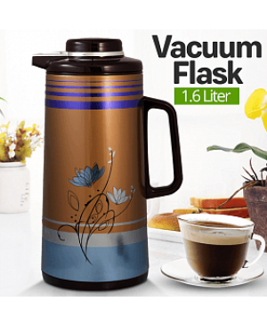Cyber Hot Water Keeping Warm Vacuum Flask 1.6 Liter, CYVF7116 Assorted Color