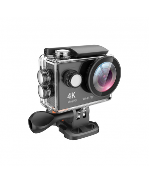 H9 4K Ultra HD Action Camera WIFI  (Black)
