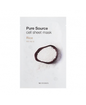 Missha Pure Source Cell Sheet Mask (Rice)