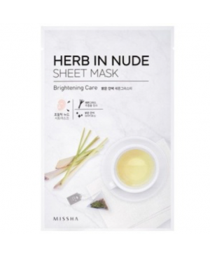 Missha Herb In Nude Sheet Mask (Brightening Care) 8806185782050